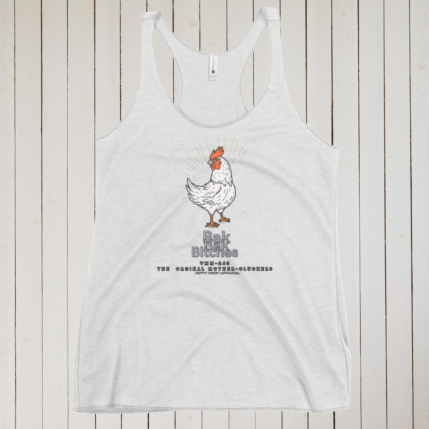 Bak Bak B***** VMM-263 Women's Racerback Tank