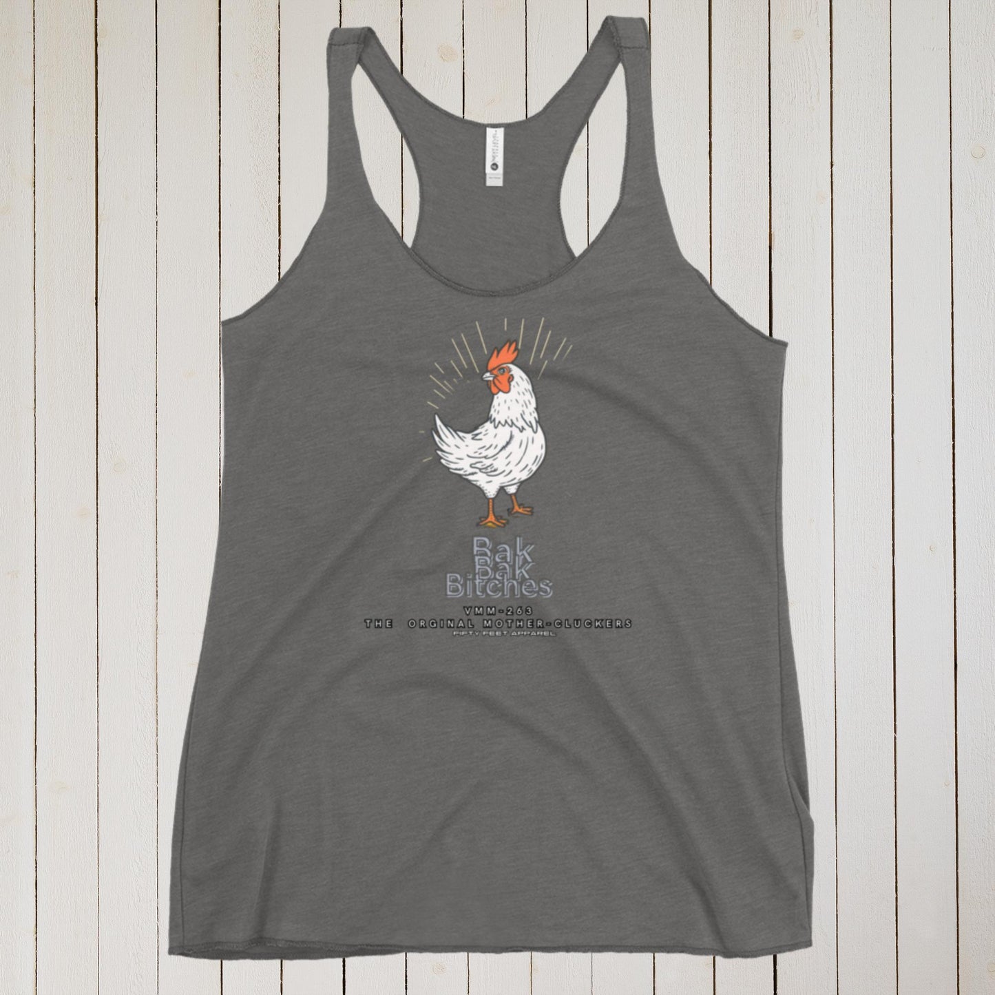 Bak Bak B***** VMM-263 Women's Racerback Tank