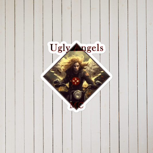 Ugly Angels MC Bubble-free stickers