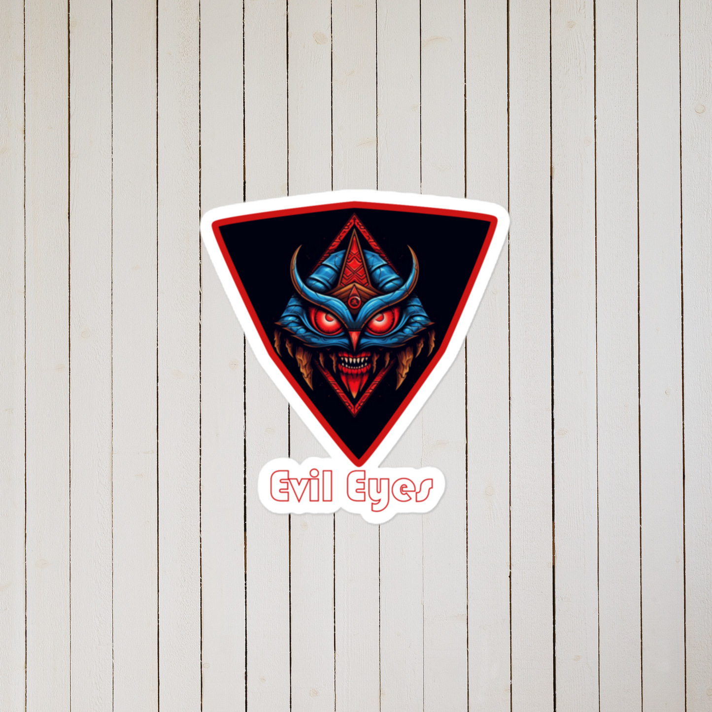 Evil Eyes VMM-163 Bubble-free stickers