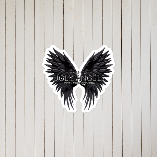 Ugly Angels Wings Sticker VMM-362