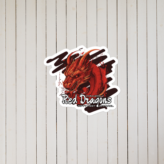 Red Dragons VMM-268 Sticker