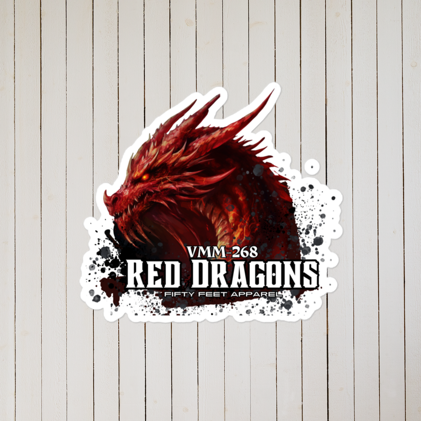 Dungeons and Red Dragons VMM-268 Sticker