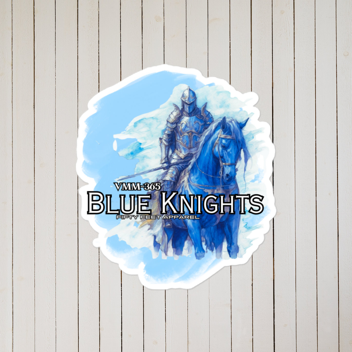 Blue Knights VMM365 Frozen North Bubble-free stickers