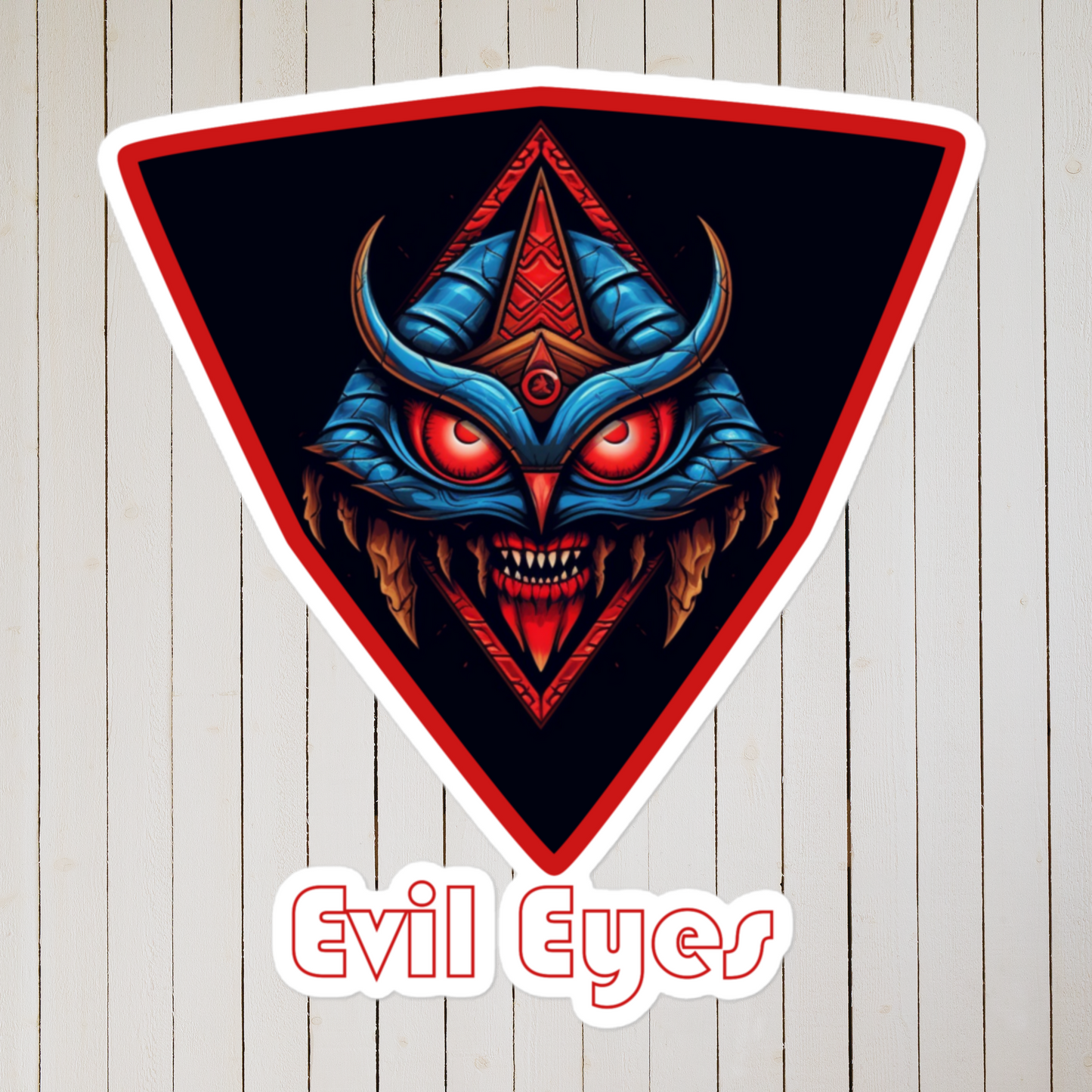 Evil Eyes VMM-163 Bubble-free stickers