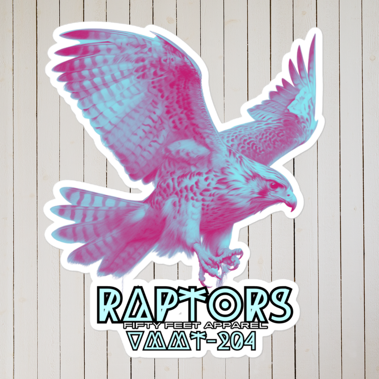 Raptors Band Sticker VMMT-204