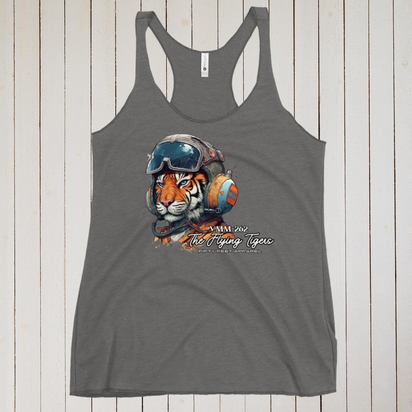 Flying Tigers 262 Crewing Edition 262 Women's Racerback Tank