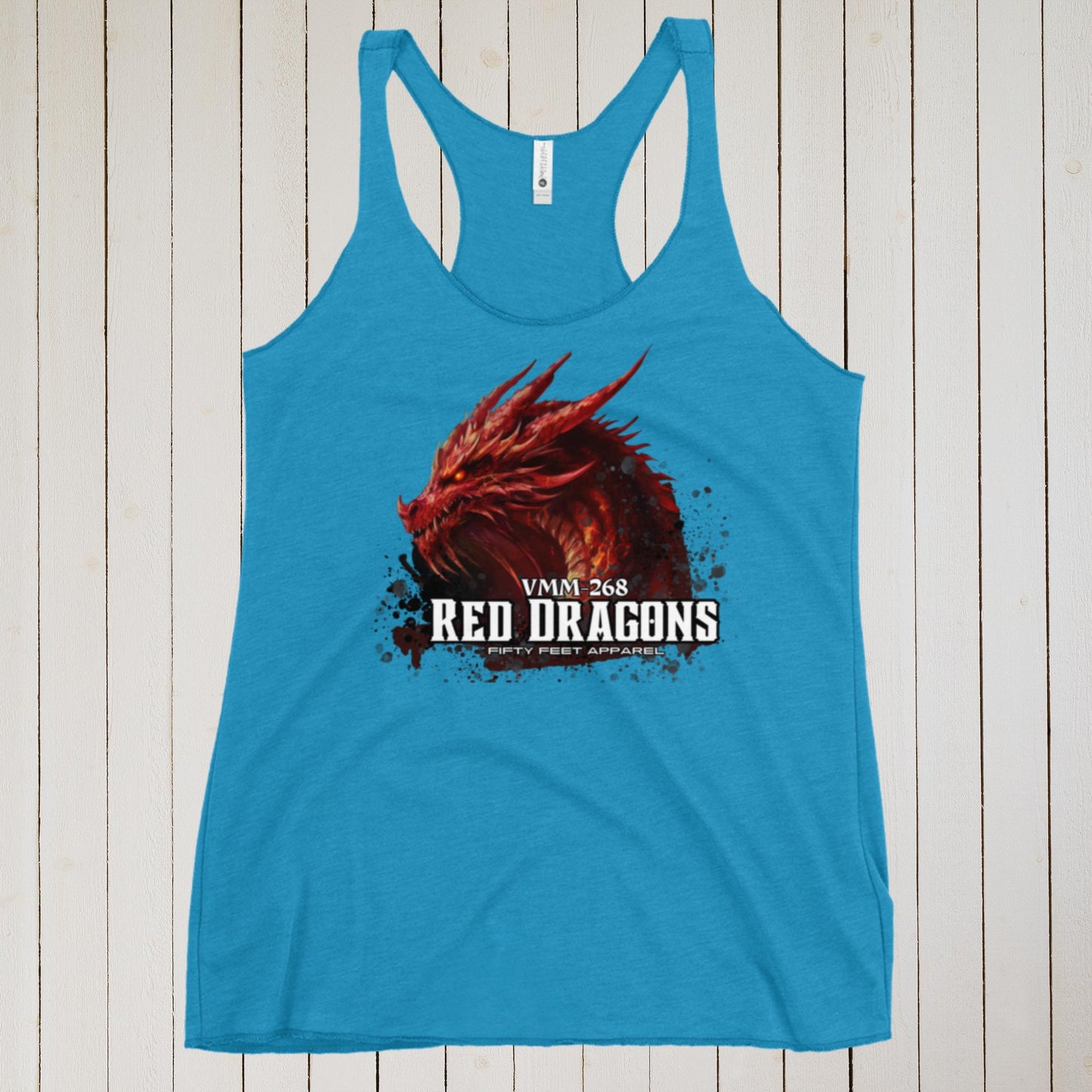 Dungeons and Red Dragons VMM-268 T-Shirt Women's Racerback Tank